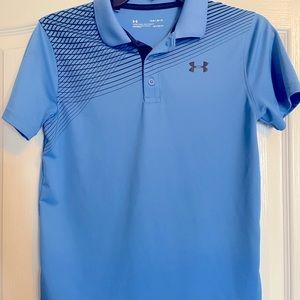 Under Armour blue polo